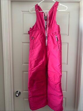 Amazon Essentials Hot Pink Kids Snow Bib Overalls